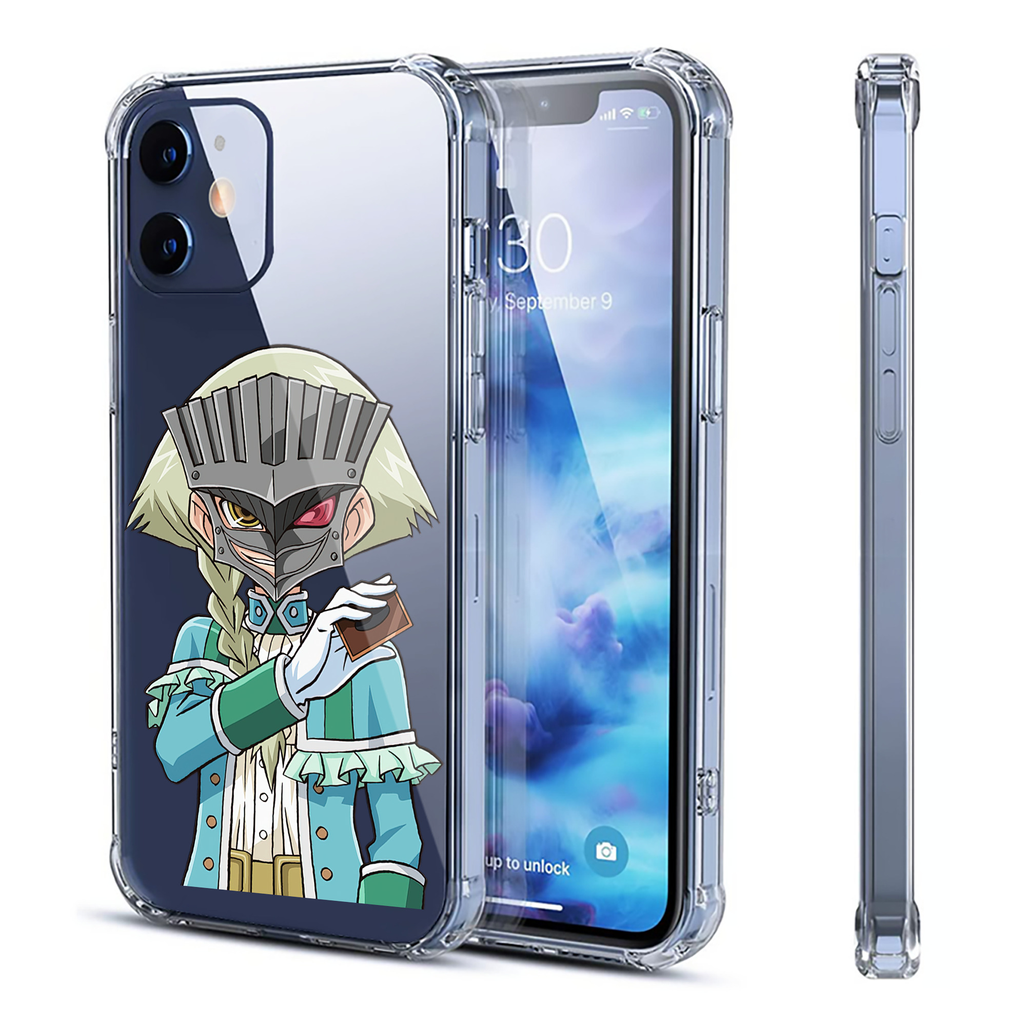 （画像用） 遊☆戯☆王 Yu-Gi-Oh! 【iPhone 12シリーズ対応】透明スマホケース（クリアソフトケース）